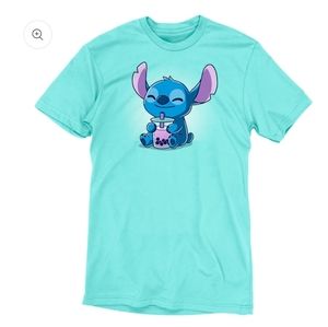 Disney Boba Stitch Women's Cotton Graphic T-Shirt